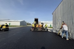 Carter Lumber parking lot paving project in Frederick, MD