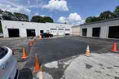 comercial-lot-with-traffic-cones