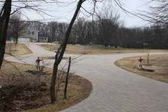 Paver driveway newly installed by Driveways 2Day in Frederick, MD