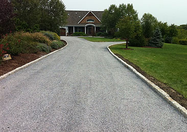 Tar and Chip Driveway Installation in Frederick, MD