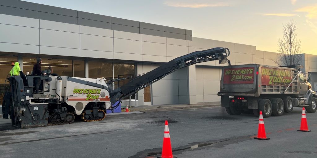 Commercial Parking Lot Milling Commercial Milling in Frederick, MD